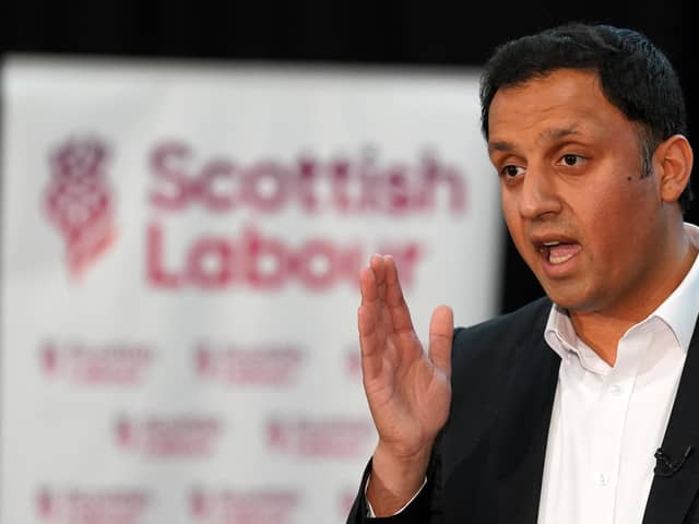 Scottish Labour leader Anas Sarwar visited a picket line outside Edinburgh Waverley Station this morning as the first of three rail strikes impacts services in Scotland.