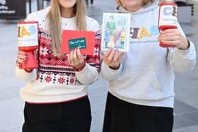 Tess Sundberg, Marketing Manager at The Centre, Livingston with Alison Rennie, Community Fundraiser at CHAS
