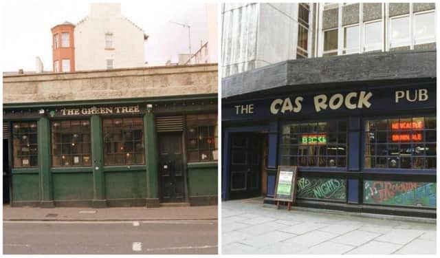 The Green Tree and Cas Rock are just two lost Edinburgh bars our readers have fond memories of.