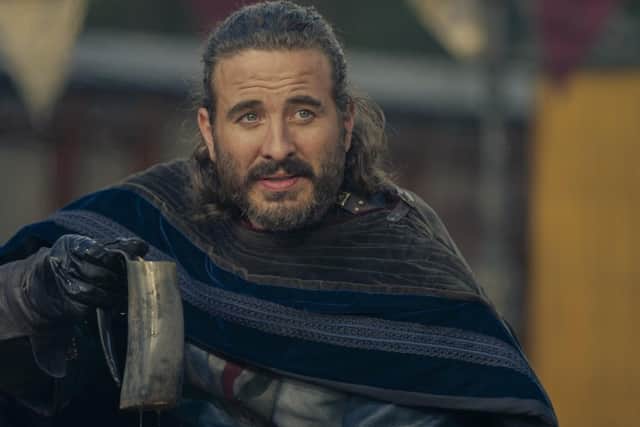 Harwin Strong is played by Ryan Corr in House of the Draon (HBO)