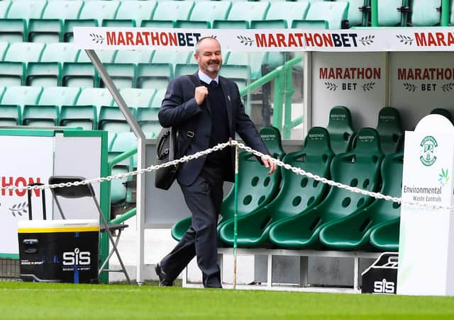 Steve Clarke was "very, very close" to becoming Hibs manager. Picture: SNS