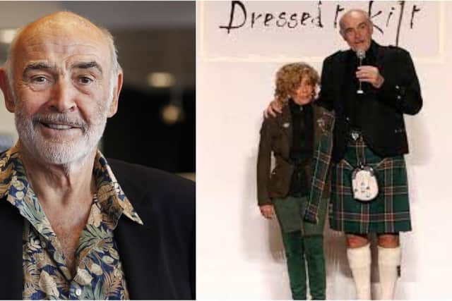 A new Sir Sean Connery tartan in tribute to the late James Bond actor will be unveiled this weekend at the Dressed to Kilt fashion show in New York.