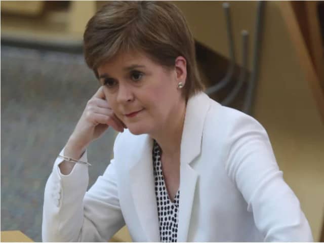 The First Minister addressed the Scottish Parliament on Thursday