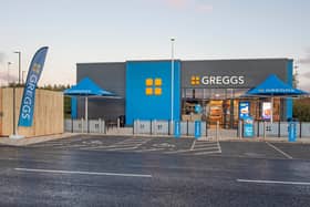 The new store on Bonnyrigg Road, Dalkeith is the first Greggs with drive-through facilities to open in Scotland. (Picture credit: Neil Hanna Photography)