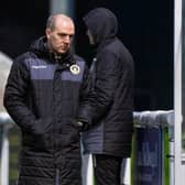 Edinburgh City manager, James McDonaugh was forced to change his line-up hours before the clash with Queen's Park. (Photo by Euan Cherry / SNS Group)