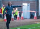 Robbie Neilson was happy with the win over Stirling. (Photo by Mark Scates / SNS Group)