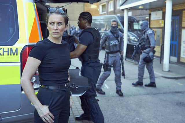 Vicky McClure as Lana Washington in Trigger Point, ITV's explosive drama about the battle to beat a bombing campaign in London.