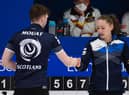 Bruce Mouat and Jen Dodds beat Canada 7-4 to reach the final of the World Mixed Doubles Championship in Aberdeen. Picture: Celine Stucki/WCF