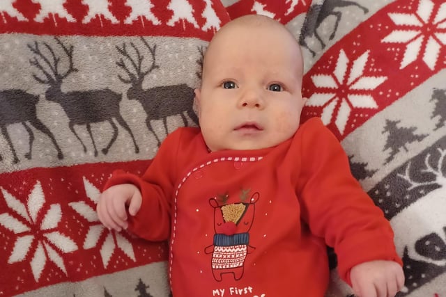 Eilidh will be seven weeks old this Christmas. Submitted by Terri McGaw.