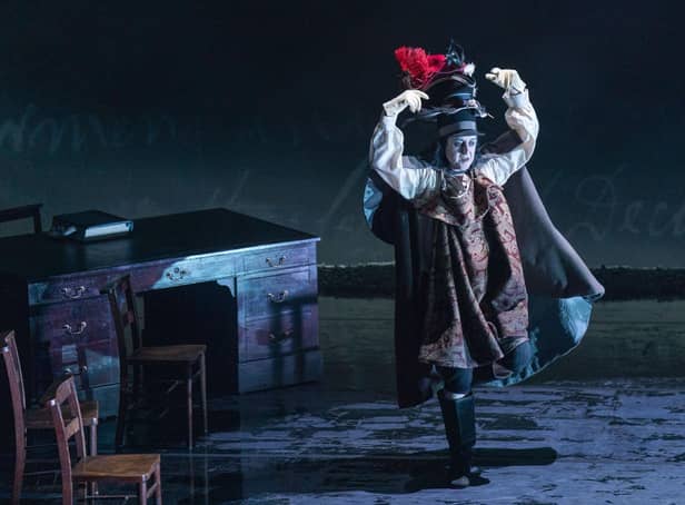 Alan Cumming stars as Robert Burns in dance-theatre show Burn at the King's Theatre during the Edinburgh International Festival (Picture: Jane Barlow/PA Wire)