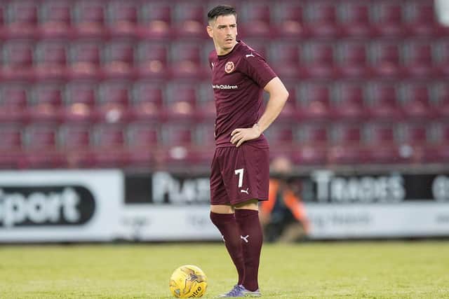 Jamie Walker found first-team opportunities increasingly rare at Hearts this season. Picture: Getty
