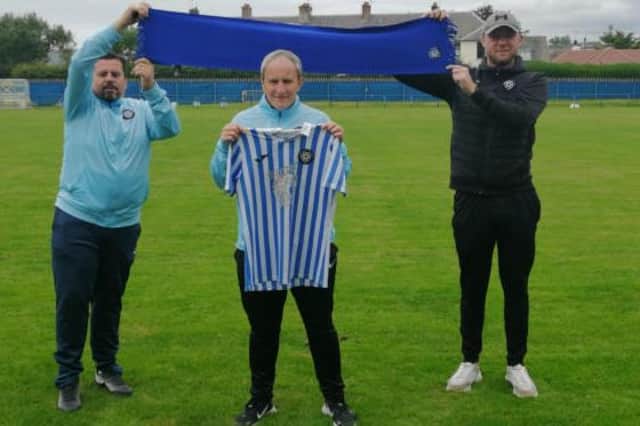 Stevie McLeish has taken over as Penicuik manager (pic courtesy of Penicuik Athletic FC)