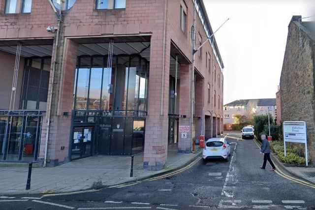 Midlothian Council HQ, Midlothian House, Dalkeith.