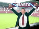 George Burley had a very short but very successful period in charge of Hearts before being sacked with the team top of the table. Picture: SNS