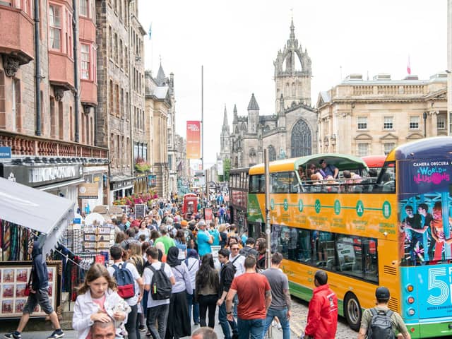 Tourist prices in Edinburgh have increased more than other cities, according to a survey, but the body representing attractions says only one in 10 is putting up prices by the level of inflation or more.  Picture: Ian Georgeson.