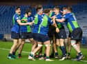 Boroughmuir Under-18s celebrate a thrilling victory in the final of the national cup at Murrayfield