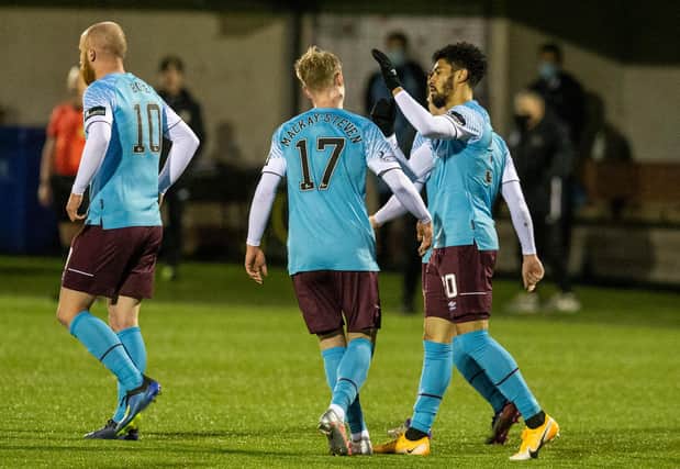 Josh Ginnelly and Gary Mackay-Steven could turn Hearts into a devastating and exciting force. Picture: SNS