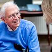 Macular Society support group members attend their local support group for friendship and advice
