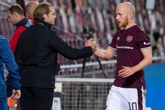 Robbie Neilson made it known to Ann Budge he wanted to keep Boyce. Picture: SNS