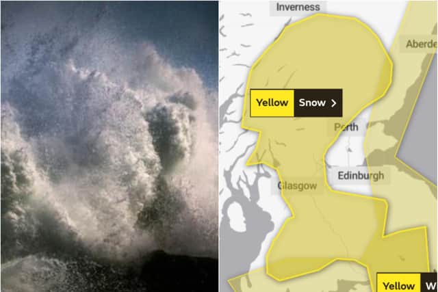 Edinburgh weather: More wind and snow expected to hit Scotland as another weather warning is issued by the Met Office