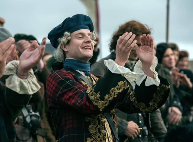 Bonnie Prince Charlie played by Andrew Glover in Outlander (Outlander Starz)
