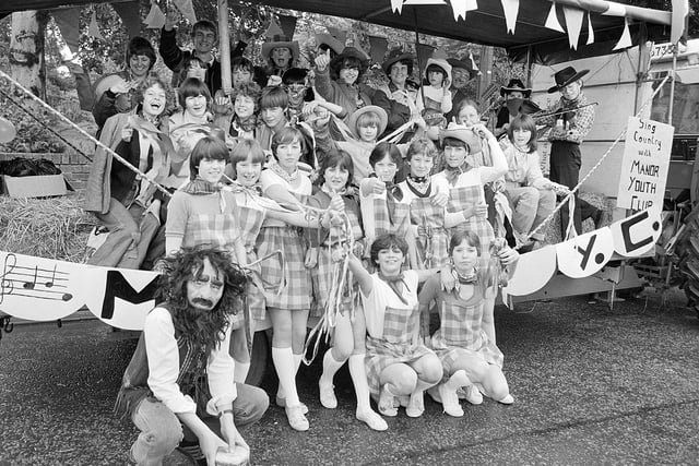 Were you part of the youth club 40 years ago? 
If so, do you remember being on the carnival float?
