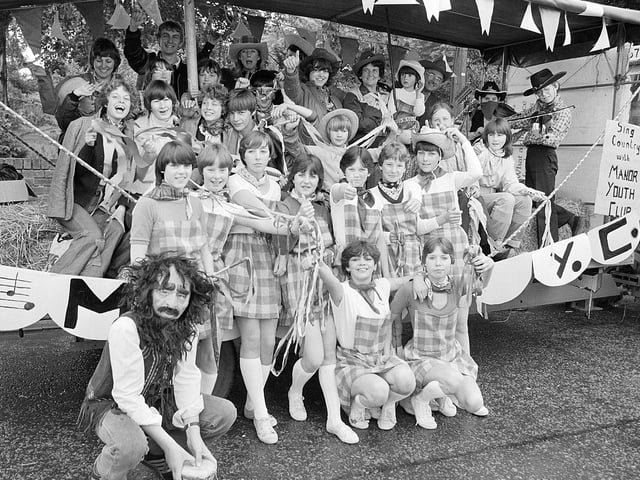 Were you part of the youth club 40 years ago? 
If so, do you remember being on the carnival float?