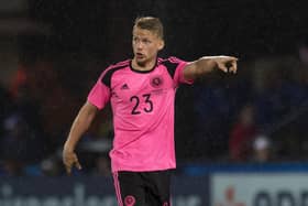 Stephen Kingsley's one and only Scotland cap came against France in Metz in June 2016