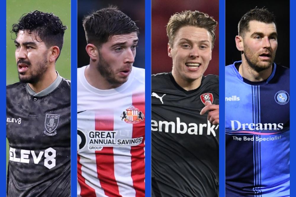 From left: Massimo Luongo, Lynden Gooch, Jamie Lindsay and Sam Vokes