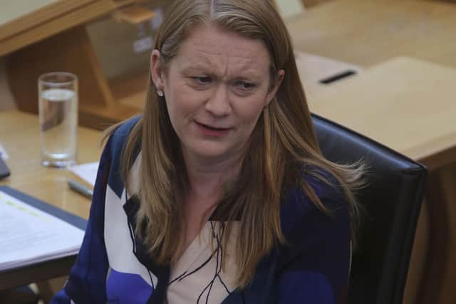 Education Secretary Shirley-Anne Somerville has been criticised for a lack of action around school upgrades.