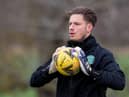 Kevin Dąbrowski could make his competitive Hibs debut against Hearts tonight