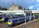 Rail passenger face major disruption as services between Edinburgh and Newcastle are suspended due to Storm Corrie.