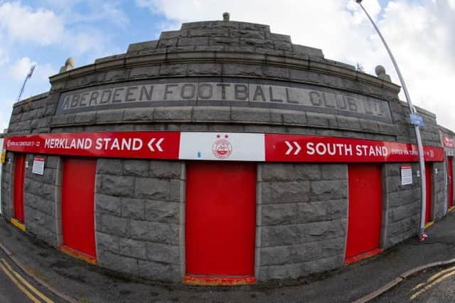 Pittodrie has been offered up as a potential alternative to Hampden. (Photo by Craig Foy / SNS Group)
