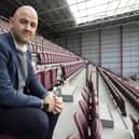 Sporting director Joe Savage was delighted with what he inherited at Hearts: good staff and a hungry manager