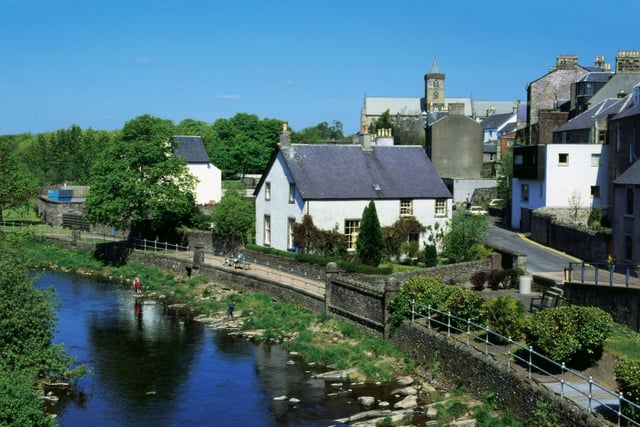The town of Dunblane in the Stirling council area offers glorious countryside, one of the best state secondaries in Scotland, and a strong sporting tradition - being where Andy and Jamie Murray started their tennis careers. Average house price: £249,000