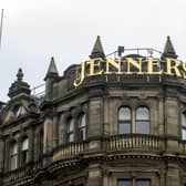 The iconic Jenners building on Princes Street founded as Kennington & Jenner in 1838 by Charles Jenner