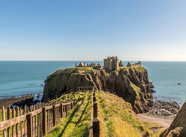 Dunnottar Castle near Stonehaven is one of the attractions being used to attract tourists from the Continent. PIC :  VisitScotland/ Luigi di Pasquale