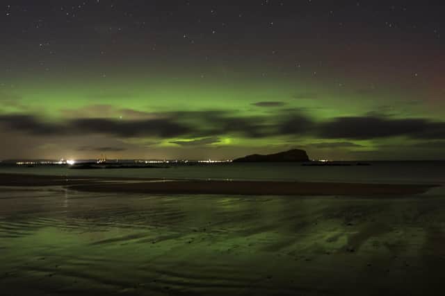 Joyce Hunnam was a keen amateur photographer and posted this shot of North Berwick on her Twitter feed - @map1e23- in January.