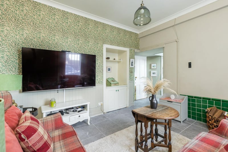 Another well-proportioned rooms in the South Queensferry property.