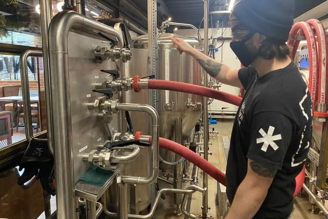 Beer drinkers will get a glimpse behind the scenes of the brewing process