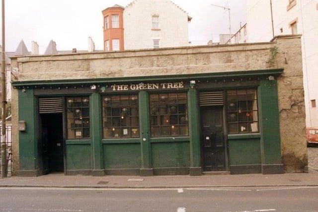 The Green Tree in the Cowgate pictured in 1999. Popular with students and locals alike, this was a lively bar on the weekends.
