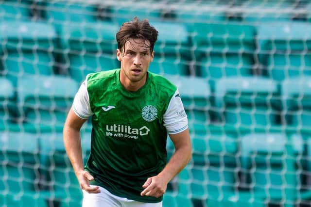 Joe Newell was a big miss for Hibs in the 2-2 draw with Dundee