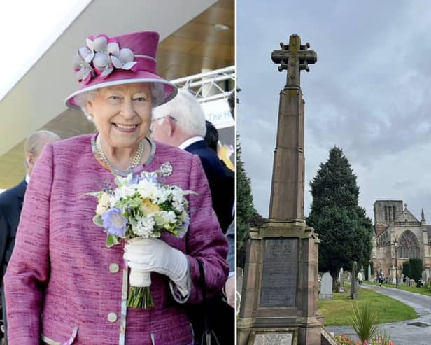 Queen Elizabeth II: Listen as the bells ring out in St Mary's Church, Haddington at midday to mark the passing of the Queen