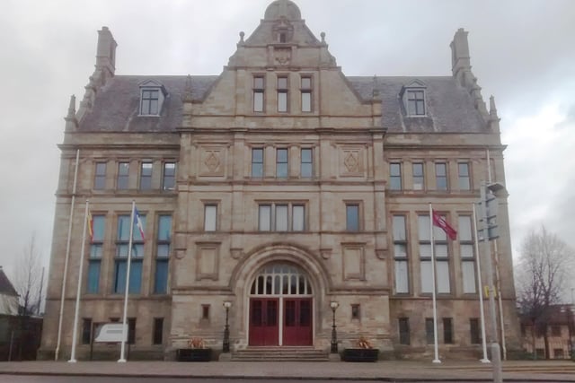 Alloa Town Hall, where the Beatles, then named the Silver Beetles, played their first ever show in front of an audience, supporting singer Johnny Gentle, in May 1960.