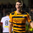 Alloa's Adam Brown during the Ladbrokes Championship match between Alloa Athletic and Partick Thistle on January 4, 2019 in Alloa (Photo by Alan Harvey / SNS Group)