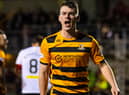 Alloa's Adam Brown during the Ladbrokes Championship match between Alloa Athletic and Partick Thistle on January 4, 2019 in Alloa (Photo by Alan Harvey / SNS Group)