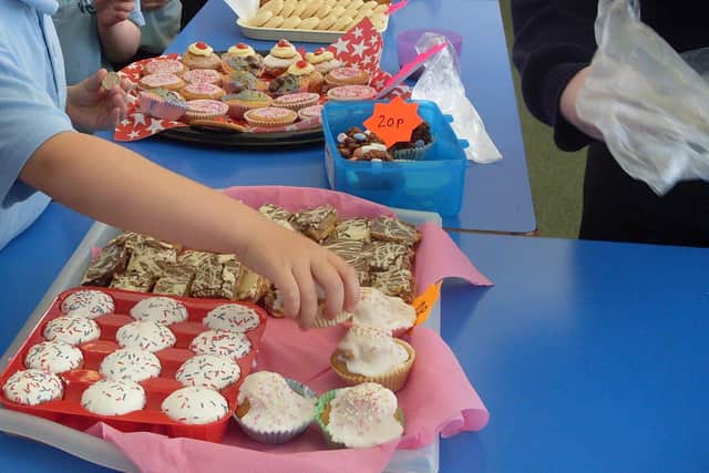 Bake sales are a popular way to raise money for schools.