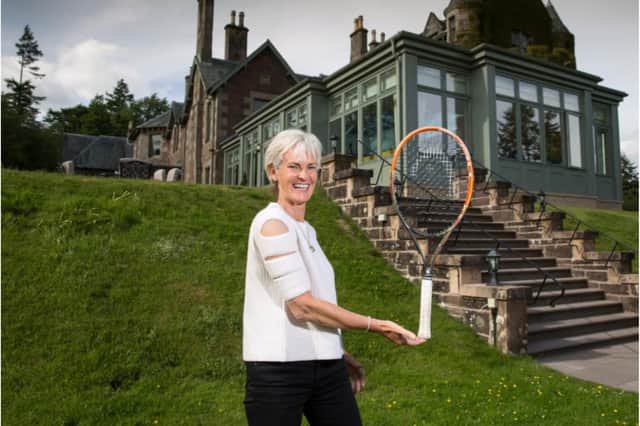Judy Murray announces tennis sessions in the Meadows in aid of Children in Need.