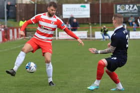 Kerr Young is hoping for a successful season with Bonnyrigg Rose. Picture: Joe Gilhooley LRPS.