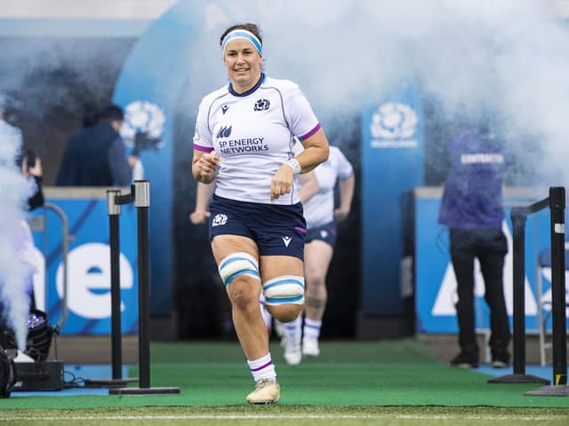 Scotland captain Rachel Malcolm has hailed Scottish Rugby's financial support package. Picture: Ross MacDonald / SNS